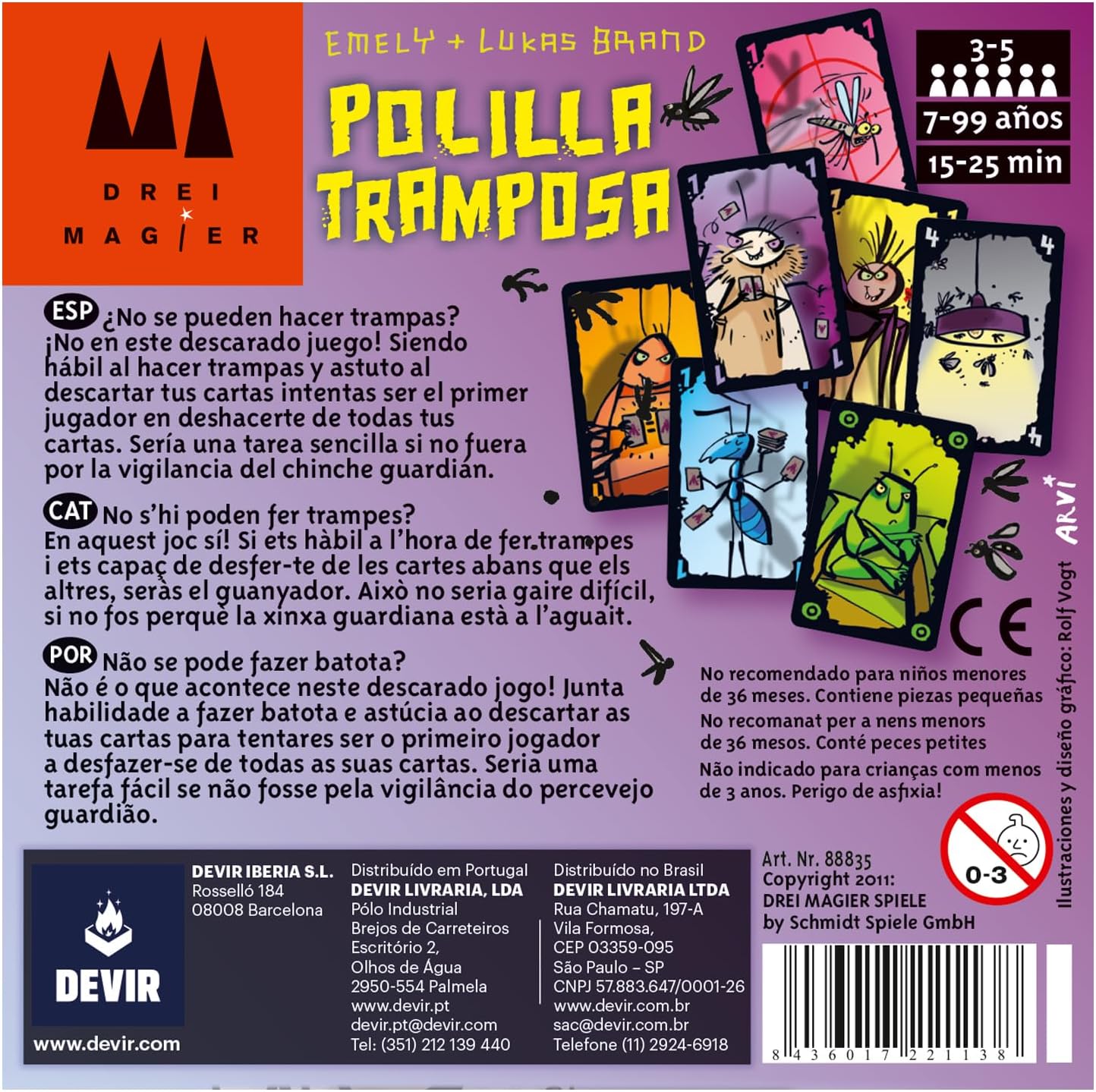 POLILLA TRAMPOSA