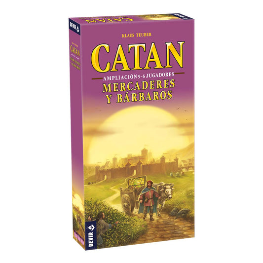 CATAN - AMPLIACIÓN - MERCADERES Y BARBAROS