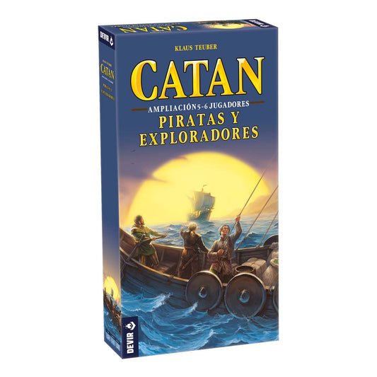 CATAN - AMPLIACIÓN - PIRATAS Y EXPLORADORES