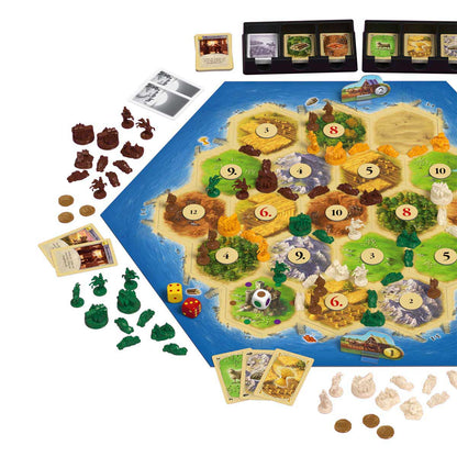 CATAN - AMPLIACIÓN - MERCADERES Y BARBAROS