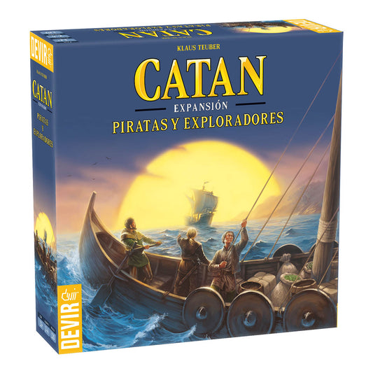 CATAN - EXPANSIÓN  - PIRATAS Y EXPLORADORES